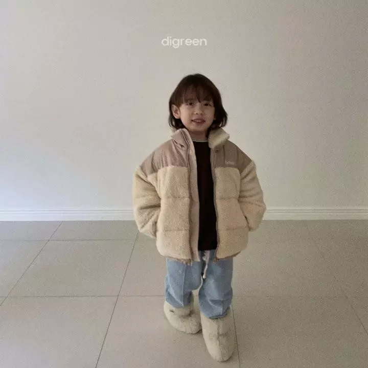 Digreen - Korean Children Fashion - #littlefashionista - Butter Duck Padding Jacket - 5