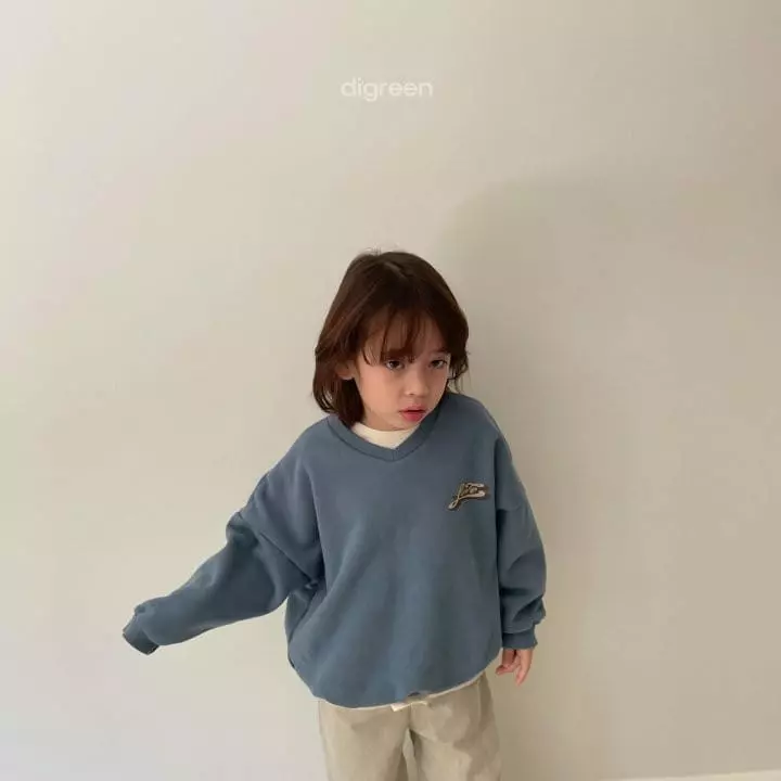 Digreen - Korean Children Fashion - #littlefashionista - Love V Sweatshirt - 10