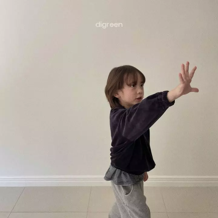 Digreen - Korean Children Fashion - #littlefashionista - Winter Stripes Tee - 10