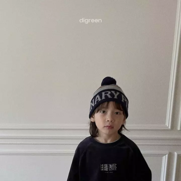 Digreen - Korean Children Fashion - #littlefashionista - Lettering Beanie - 6