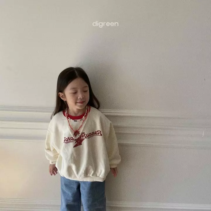 Digreen - Korean Children Fashion - #Kfashion4kids - Running Sweatshirt - 4