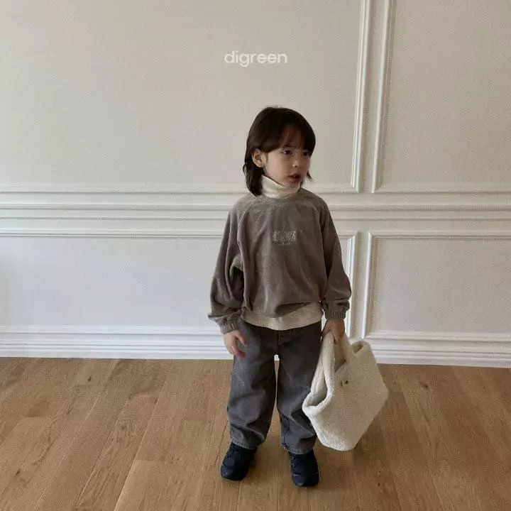 Digreen - Korean Children Fashion - #littlefashionista - More Velvet Sweatshirt - 4