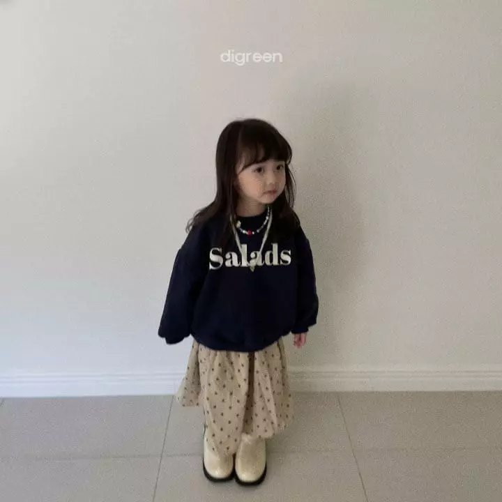 Digreen - Korean Children Fashion - #magicofchildhood - Salad Sweatshirt - 3