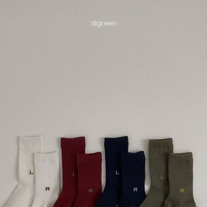 Digreen - Korean Children Fashion - #littlefashionista - Owen Socks - 4