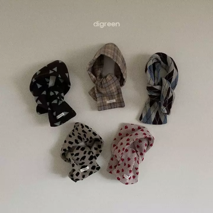 Digreen - Korean Children Fashion - #minifashionista - Cozy Scarf