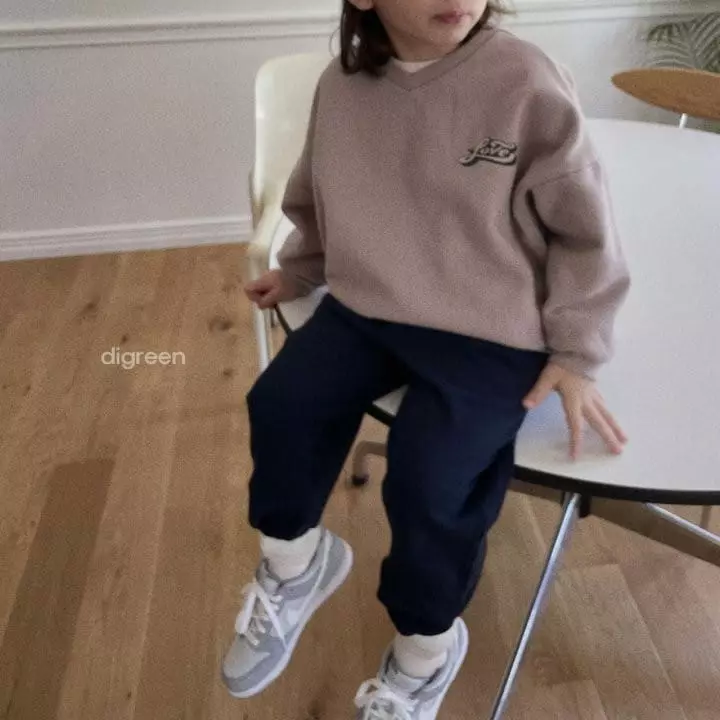 Digreen - Korean Children Fashion - #minifashionista - Love V Sweatshirt - 12