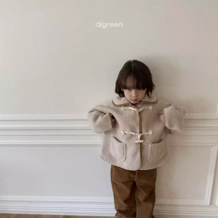 Digreen - Korean Children Fashion - #minifashionista - Teddy Musthang Jacket - 7