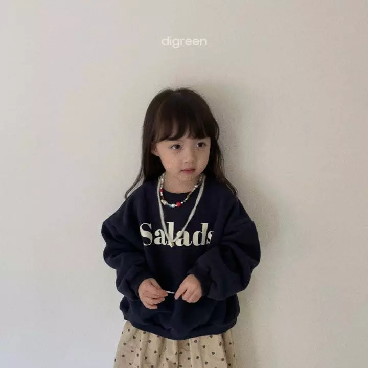 Digreen - Korean Children Fashion - #magicofchildhood - Salad Sweatshirt - 4
