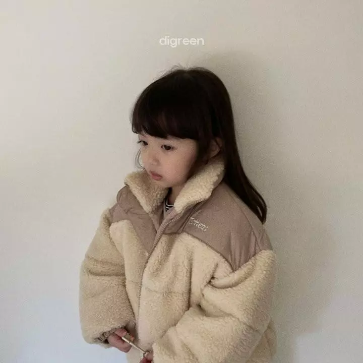 Digreen - Korean Children Fashion - #prettylittlegirls - Butter Duck Padding Jacket - 8