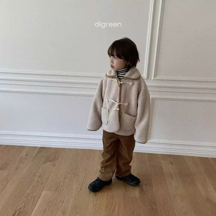 Digreen - Korean Children Fashion - #prettylittlegirls - Teddy Musthang Jacket - 8