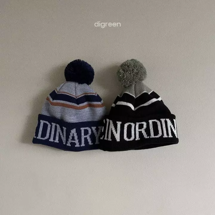 Digreen - Korean Children Fashion - #prettylittlegirls - Lettering Beanie - 9