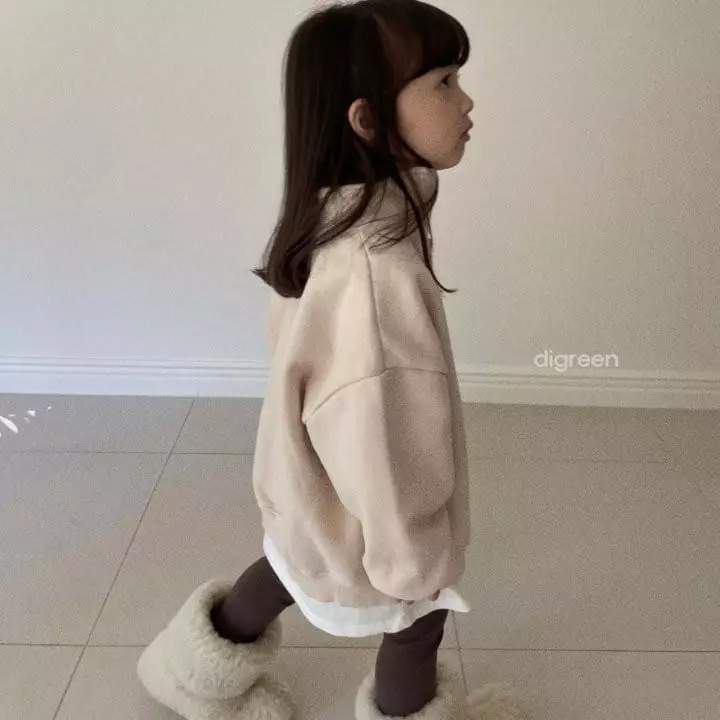 Digreen - Korean Children Fashion - #stylishchildhood - Fleece Zip-up - 6