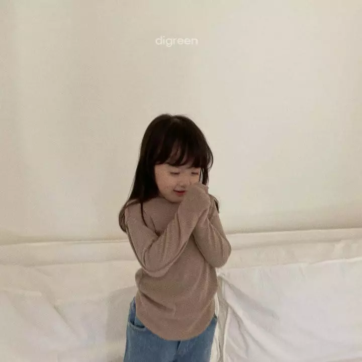 Digreen - Korean Children Fashion - #stylishchildhood - Nalnal Turtleneck Tee - 2