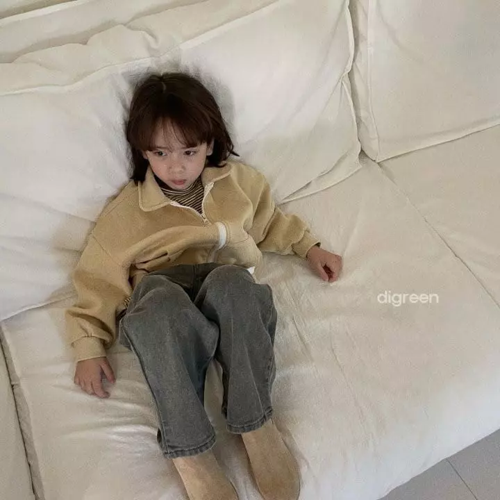 Digreen - Korean Children Fashion - #todddlerfashion - Antre Collar Zip-up - 6