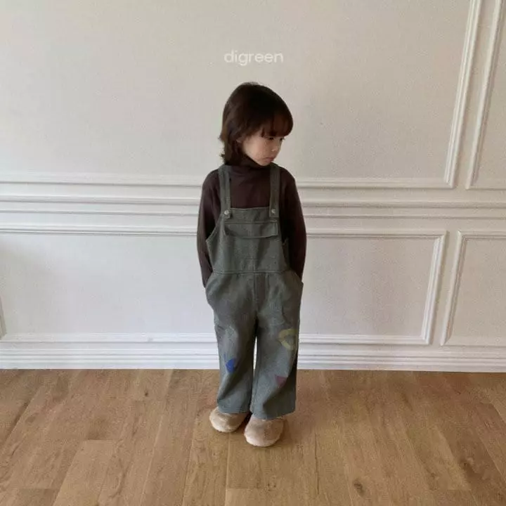 Digreen - Korean Children Fashion - #todddlerfashion - Bonbon Overall - 2