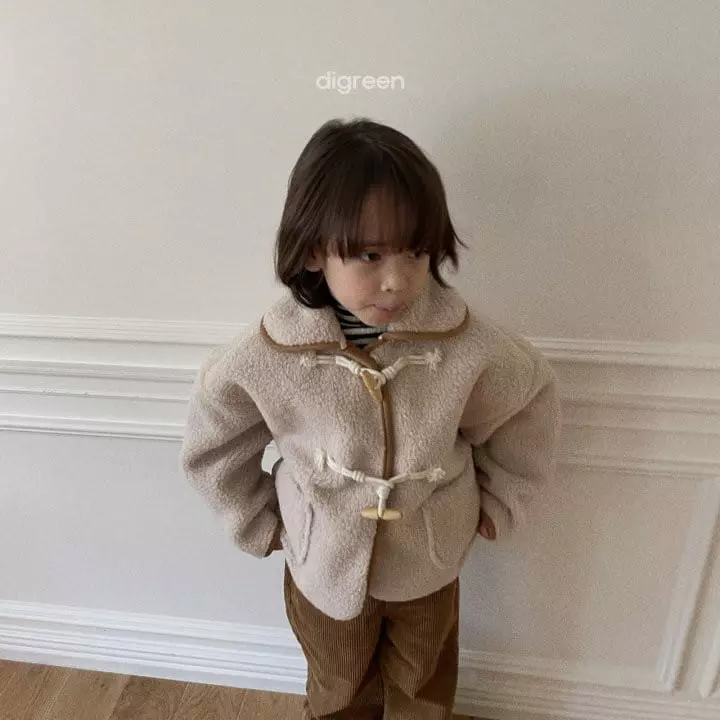 Digreen - Korean Children Fashion - #todddlerfashion - Teddy Musthang Jacket - 9