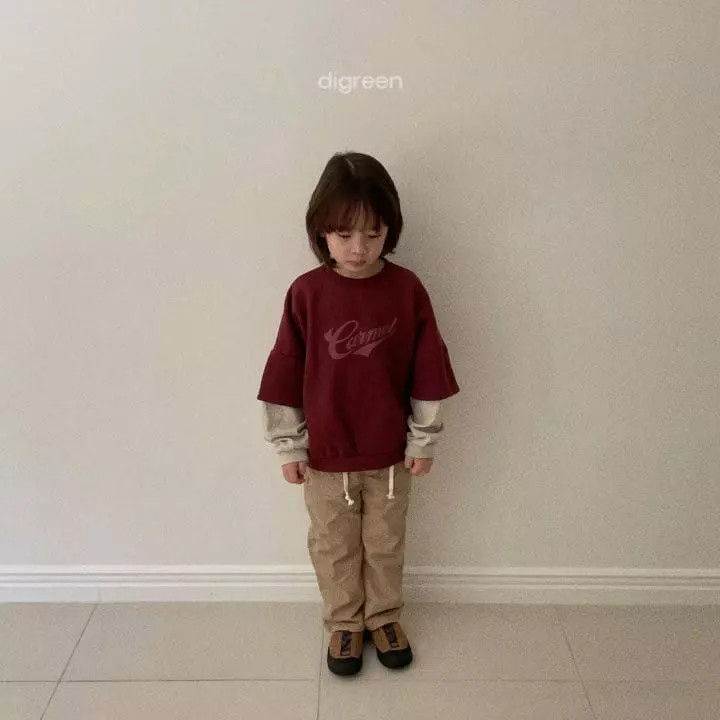 Digreen - Korean Children Fashion - #todddlerfashion - Camel Sweatshirt - 9