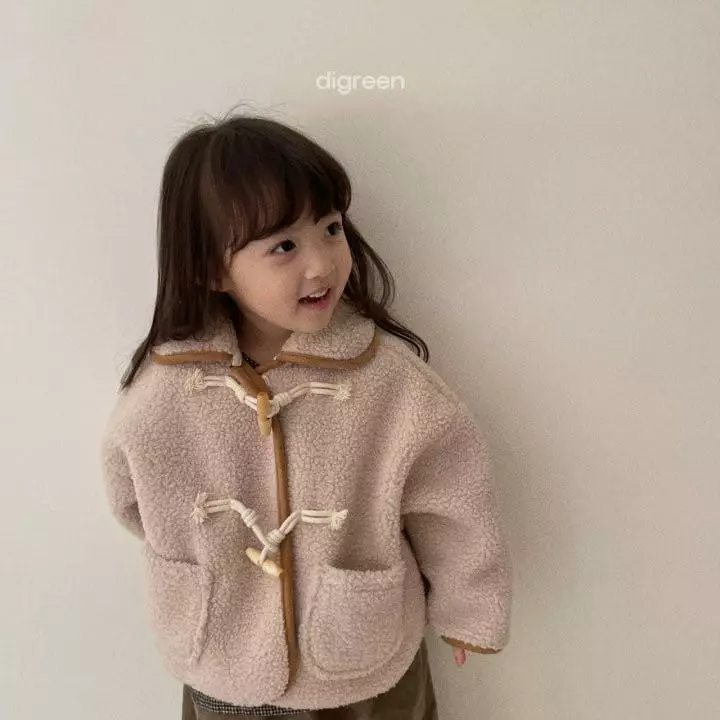 Digreen - Korean Children Fashion - #toddlerclothing - Teddy Musthang Jacket - 10