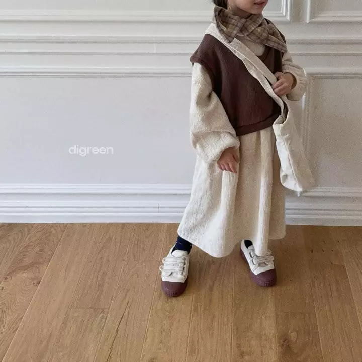 Digreen - Korean Children Fashion - #toddlerclothing - Crop Knit Vest - 11