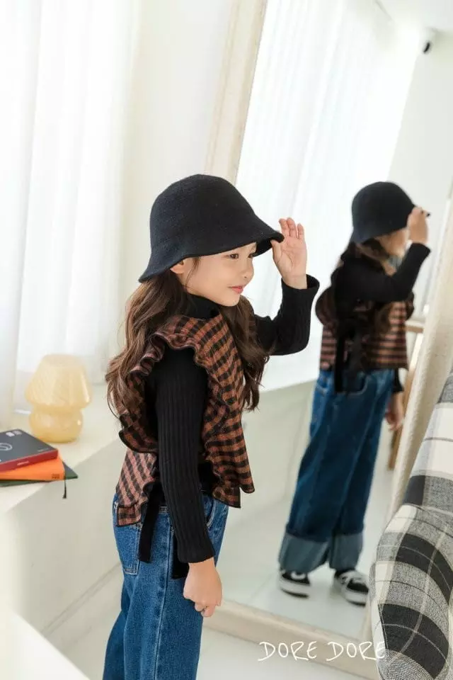 Dore Dore - Korean Children Fashion - #Kfashion4kids - Frill Gobang Vest - 10