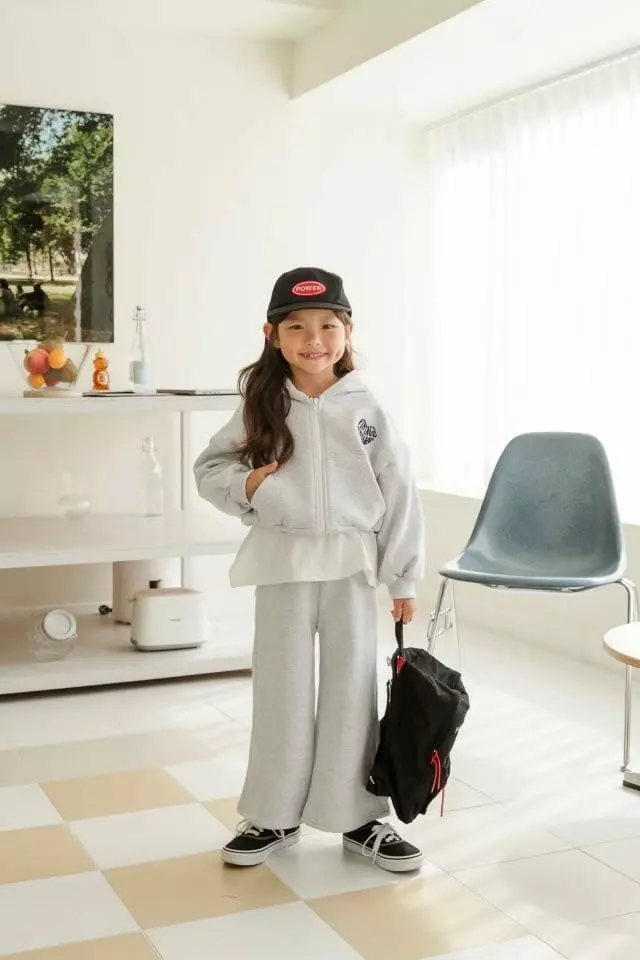 Dore Dore - Korean Children Fashion - #Kfashion4kids - Embrodiery Hoody Zip-up - 7