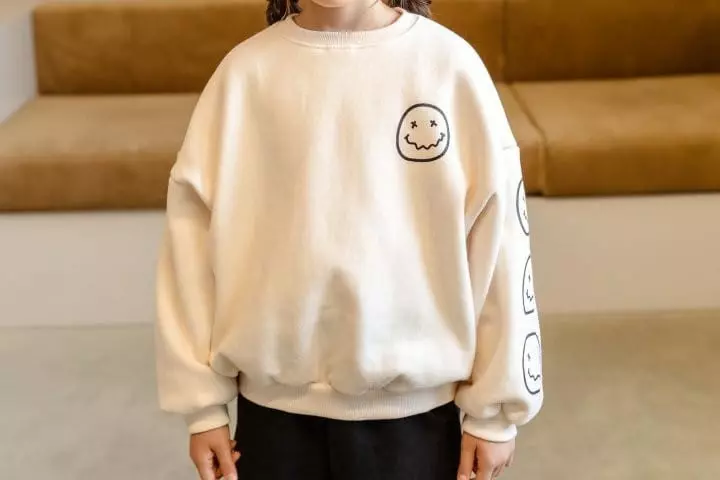 Dore Dore - Korean Children Fashion - #Kfashion4kids - Happy 3 Smile Sweatshirt - 9