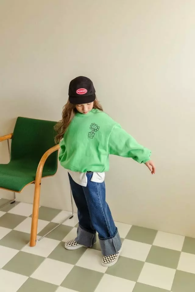 Dore Dore - Korean Children Fashion - #childofig - Green Day Sweatshirt - 5