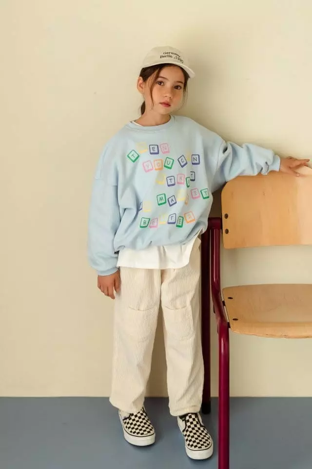 Dore Dore - Korean Children Fashion - #childofig - Key Board Sweatshirt - 5