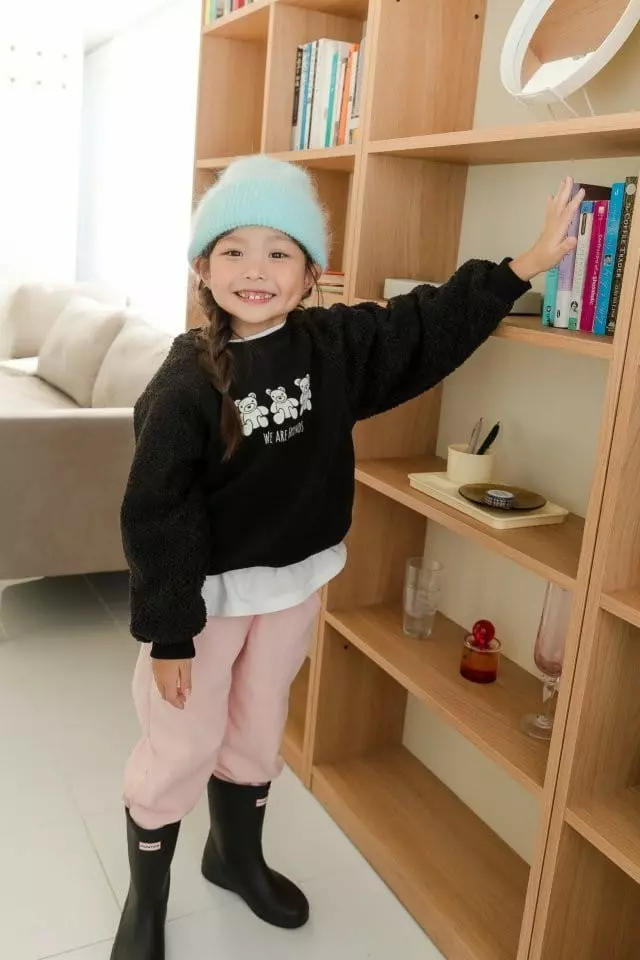 Dore Dore - Korean Children Fashion - #childrensboutique - Bear Raglan Sweatshirt - 4