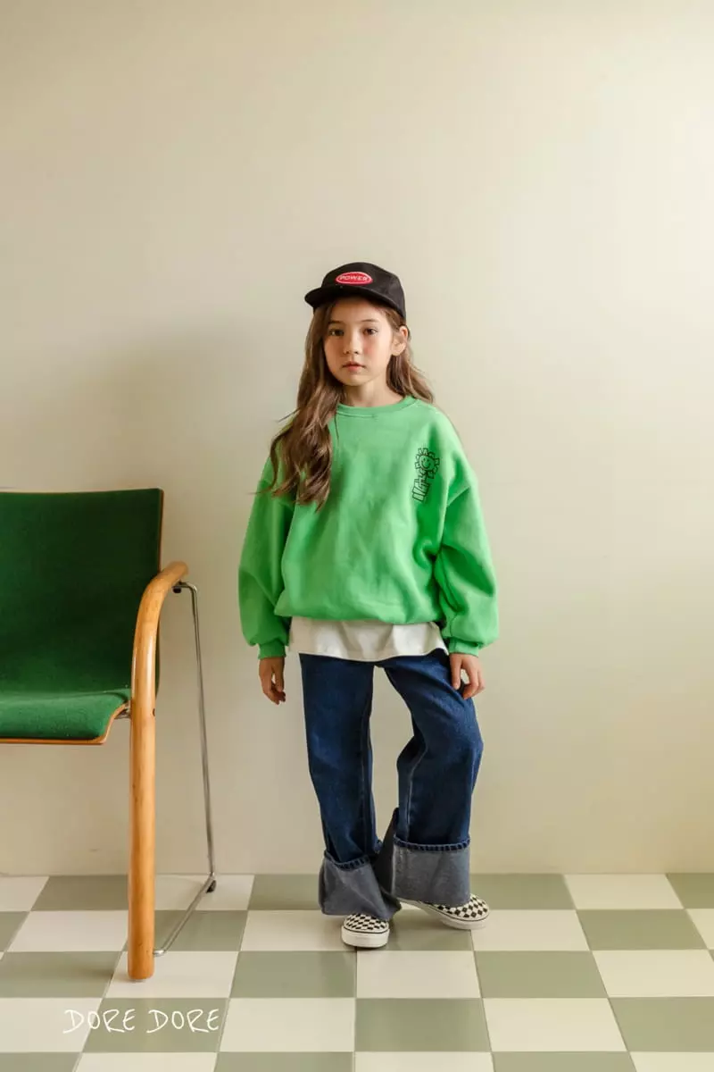 Dore Dore - Korean Children Fashion - #discoveringself - Roll-up Bootscut Pants