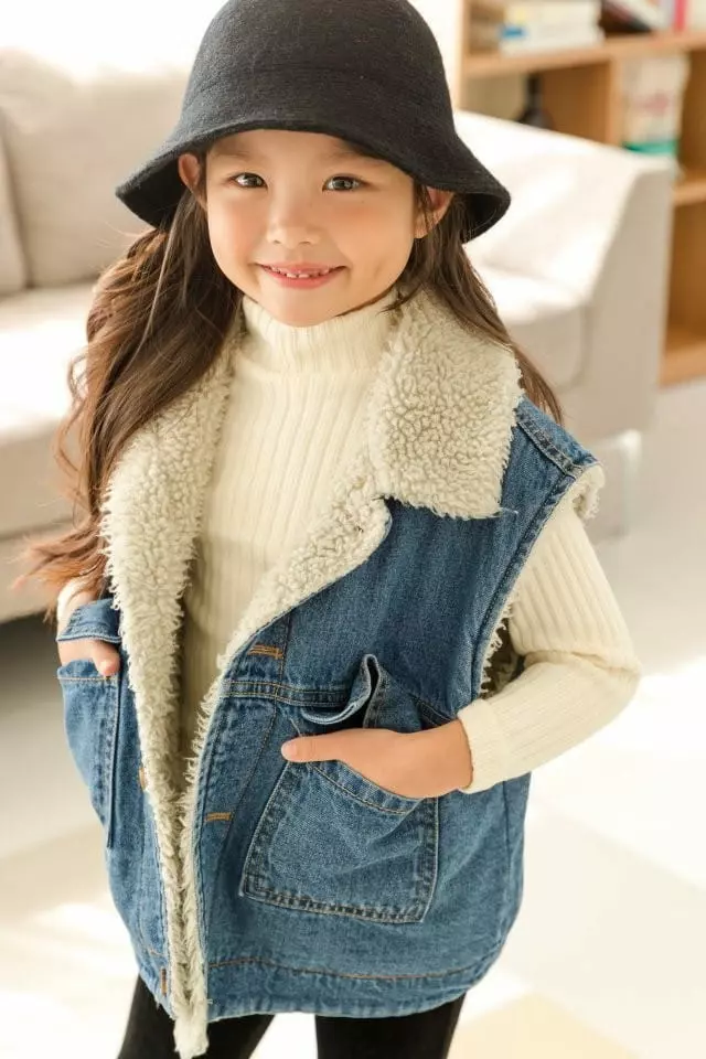 Dore Dore - Korean Children Fashion - #fashionkids - Rib Turtleneck Tee - 11