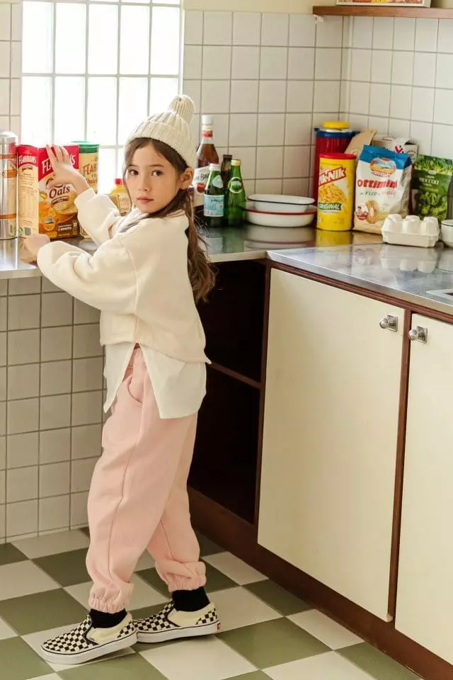 Dore Dore - Korean Children Fashion - #fashionkids - Good Afternoon Unbal Sweatshirt - 5