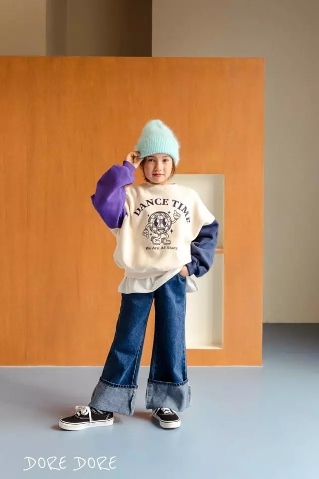 Dore Dore - Korean Children Fashion - #fashionkids - Dance Time Sweatshirt - 2