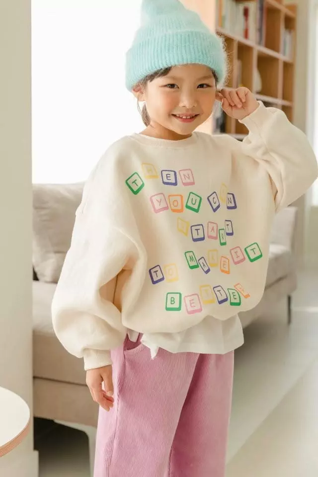 Dore Dore - Korean Children Fashion - #fashionkids - Key Board Sweatshirt - 9