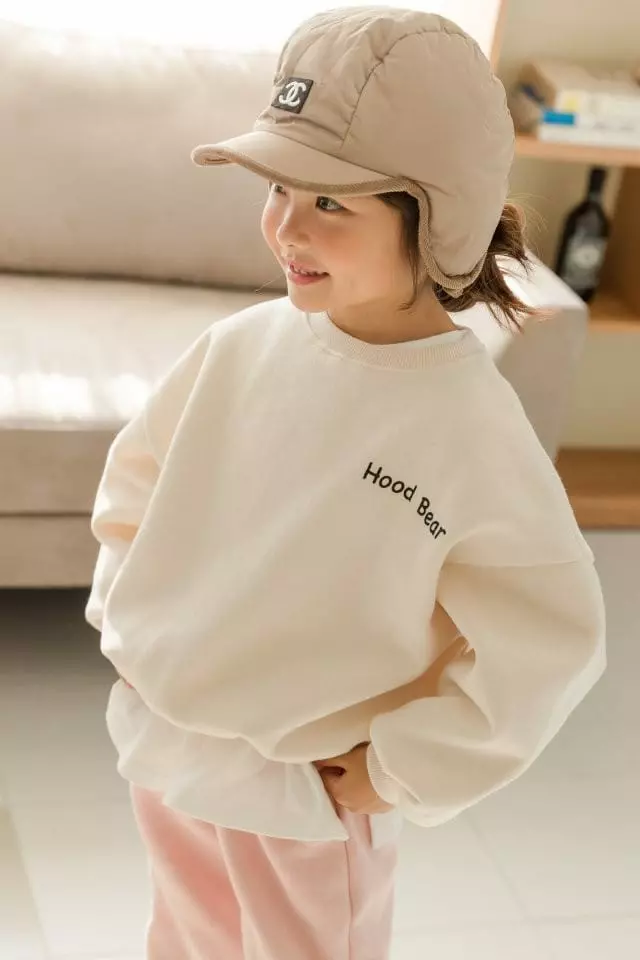 Dore Dore - Korean Children Fashion - #fashionkids - Hoody Bear Sweatshirt - 8