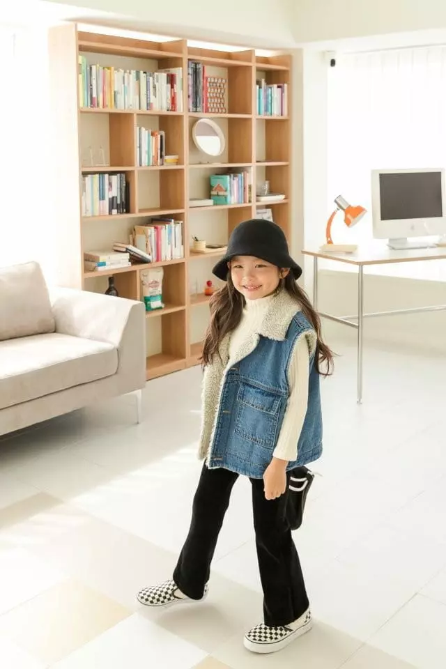 Dore Dore - Korean Children Fashion - #kidsshorts - Rib Turtleneck Tee - 12