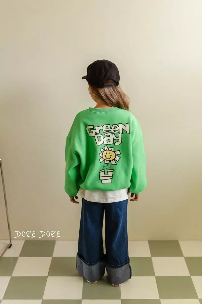 Dore Dore - Korean Children Fashion - #kidsshorts - Roll-up Bootscut Pants - 3