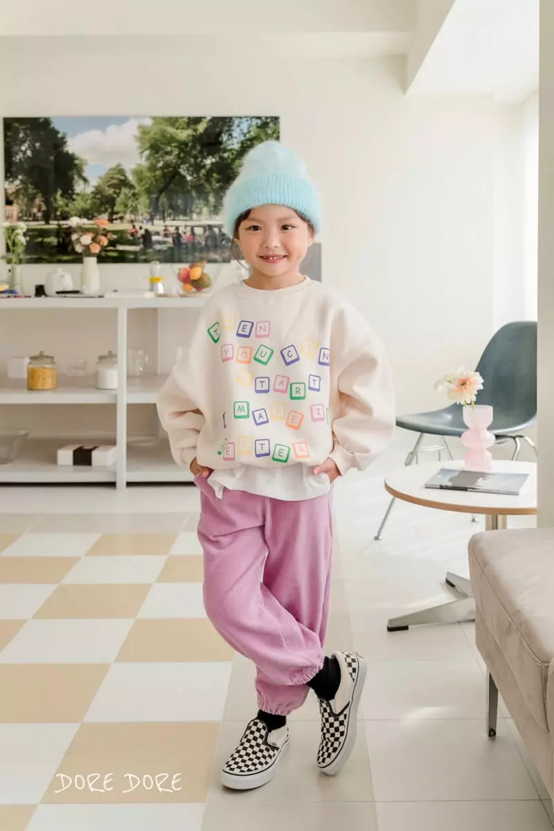 Dore Dore - Korean Children Fashion - #kidsshorts - Light Pants