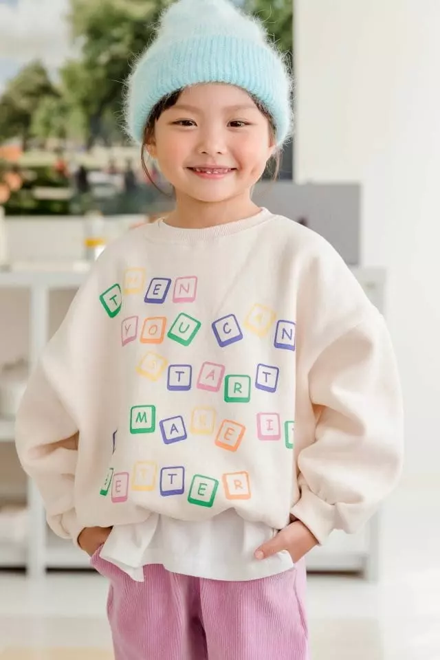 Dore Dore - Korean Children Fashion - #kidsstore - Key Board Sweatshirt - 11