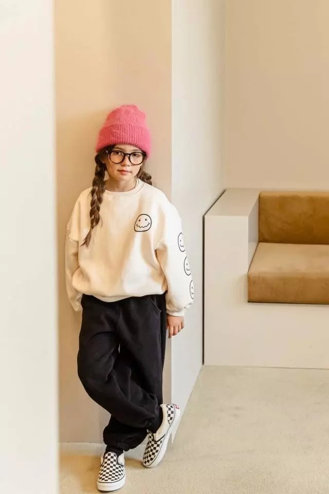 Dore Dore - Korean Children Fashion - #kidsstore - Happy 3 Smile Sweatshirt - 7