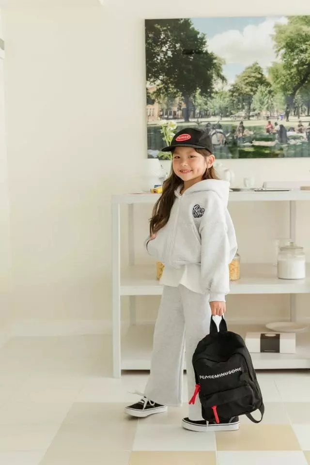 Dore Dore - Korean Children Fashion - #kidzfashiontrend - Embrodiery Hoody Zip-up - 6