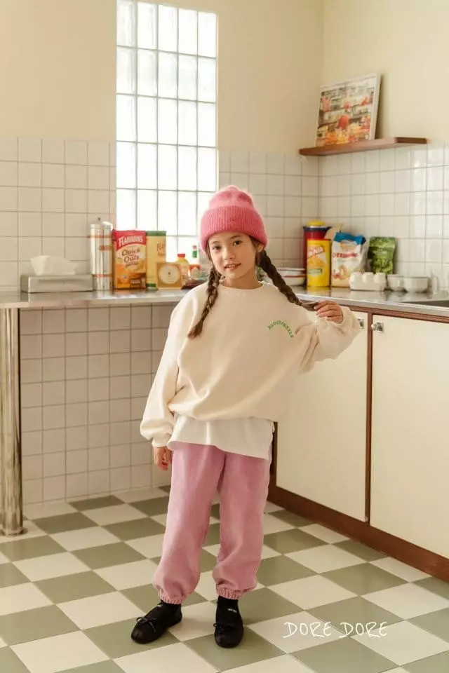 Dore Dore - Korean Children Fashion - #kidzfashiontrend - Block Puzzle Sweatshirt - 3