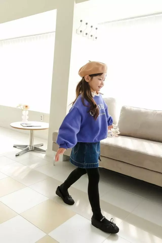 Dore Dore - Korean Children Fashion - #kidzfashiontrend - Only Collar Sweatshirt - 10