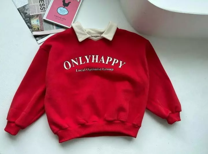 Dore Dore - Korean Children Fashion - #littlefashionista - Only Collar Sweatshirt - 12