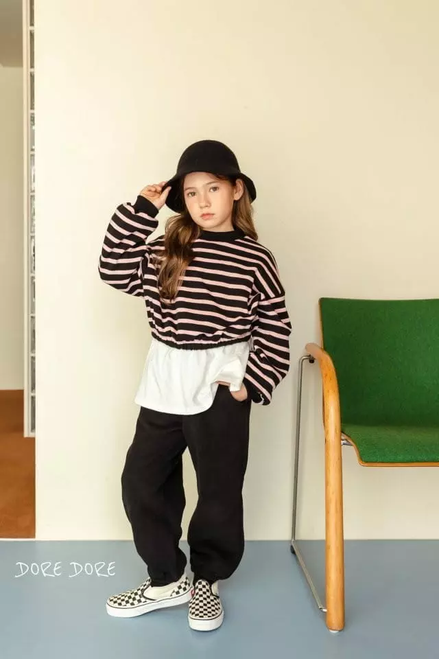 Dore Dore - Korean Children Fashion - #magicofchildhood - Basic Muzi Slit Tee - 2