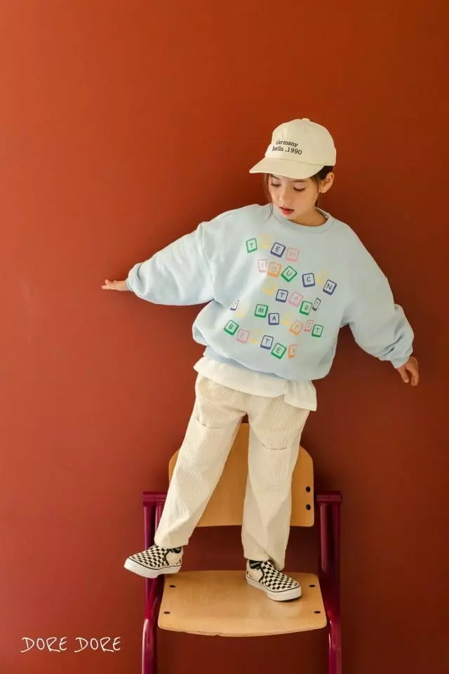 Dore Dore - Korean Children Fashion - #minifashionista - Key Board Sweatshirt - 2