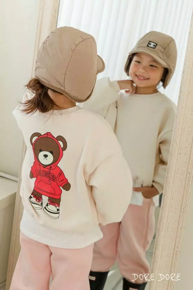 Dore Dore - Korean Children Fashion - #minifashionista - Hoody Bear Sweatshirt