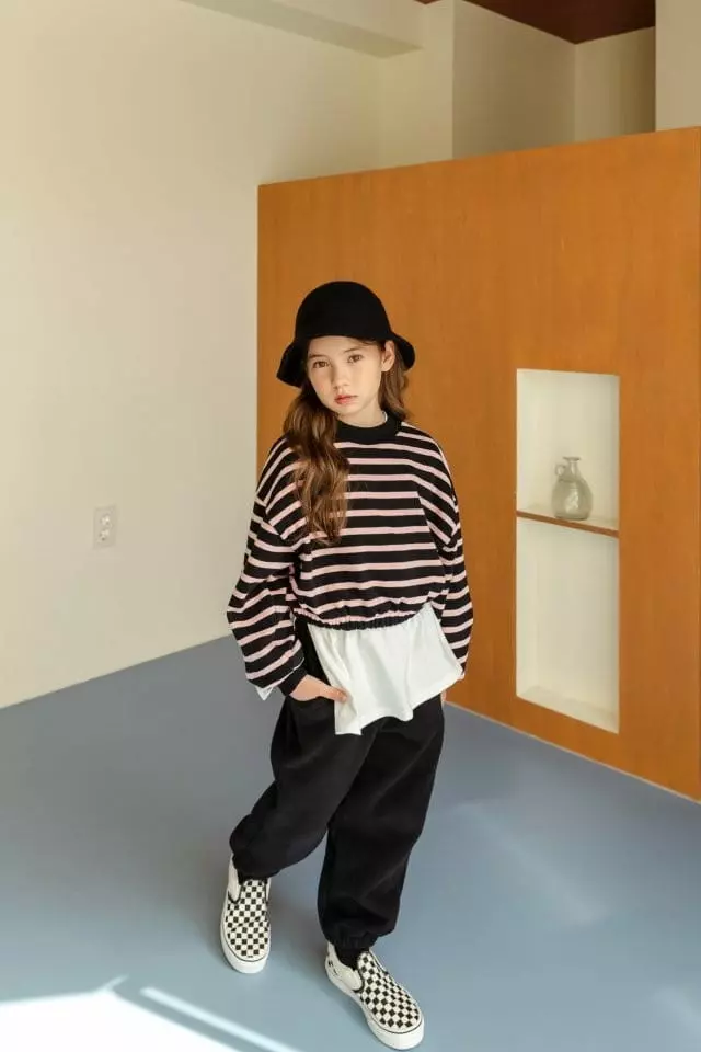 Dore Dore - Korean Children Fashion - #stylishchildhood - Basic Muzi Slit Tee - 7