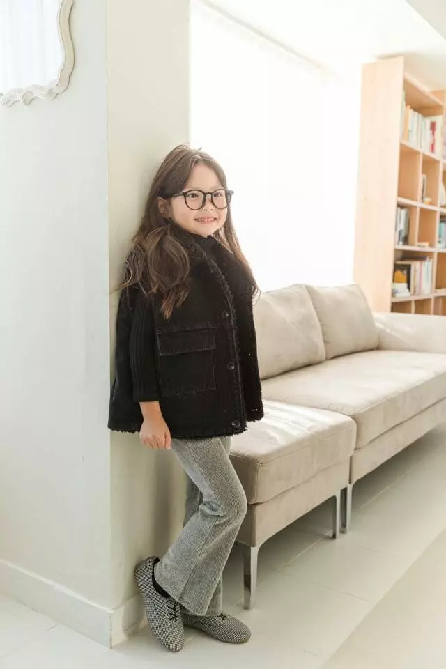 Dore Dore - Korean Children Fashion - #stylishchildhood - Rib Turtleneck Tee - 6