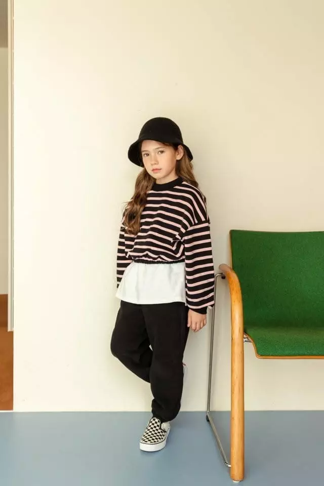 Dore Dore - Korean Children Fashion - #todddlerfashion - Basic Muzi Slit Tee - 5